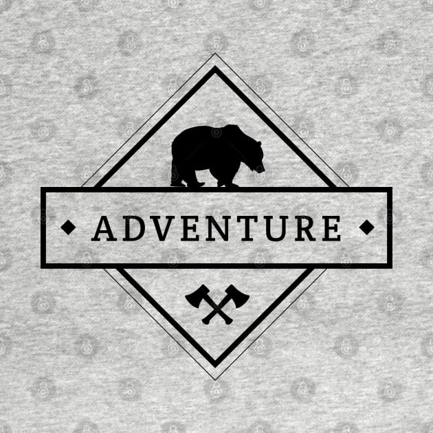 Adventure Awaits - Outdoor and Camping Lover by LR_Collections